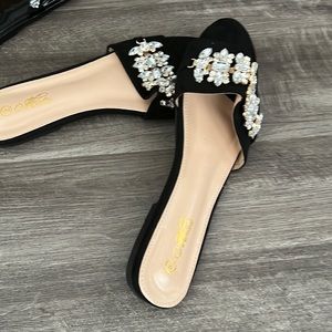 Rhinestone slides